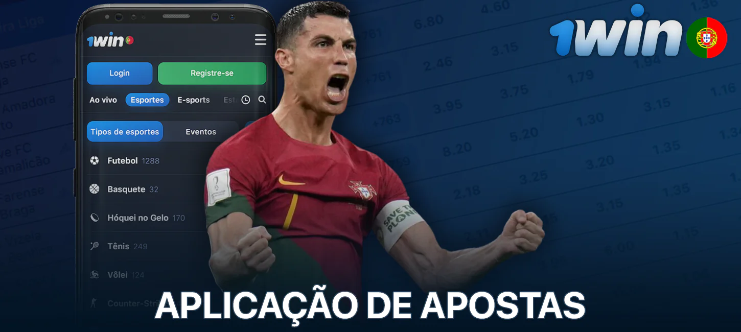Aplicação 1Win para apostas desportivas