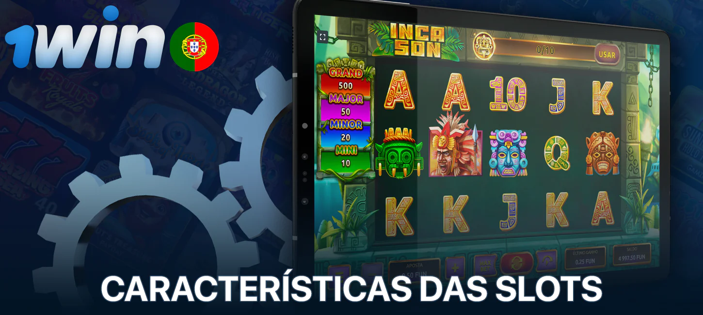 Características das Slots no Casino 1Win