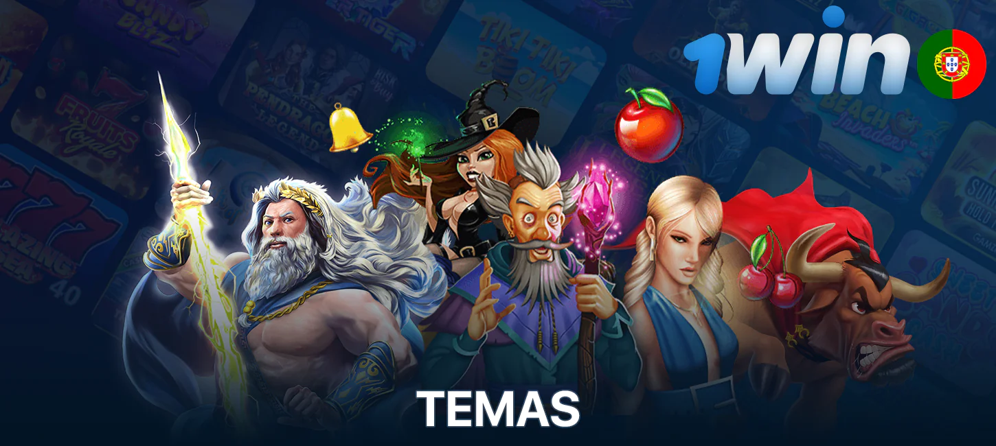 Temas de Slots no 1Win Casino