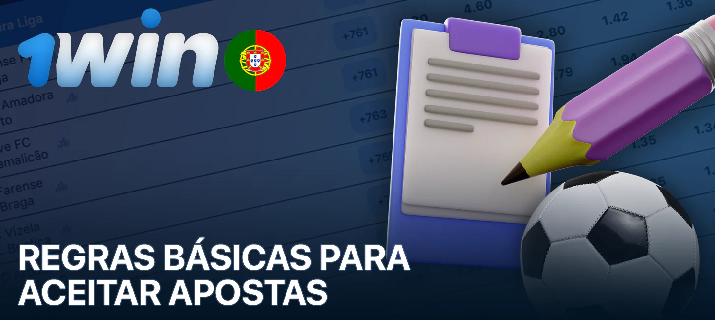 Regras básicas para apostar no 1Win Portugal